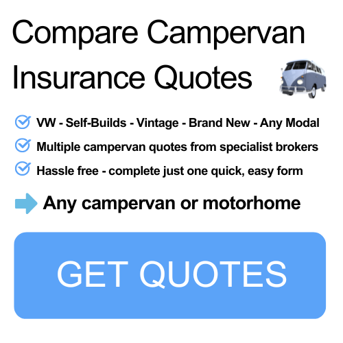 Compare campervan insurance quotes with top UK insurers and fast!