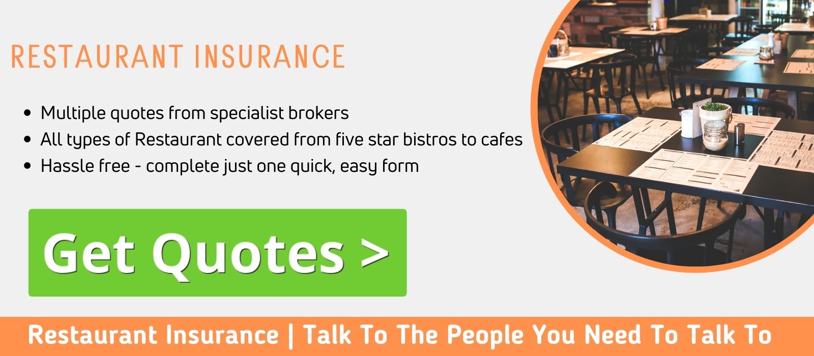 Compare restaurant insurance quotes & save a few quid UKLI Compare