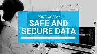 Your data is safe and secure
